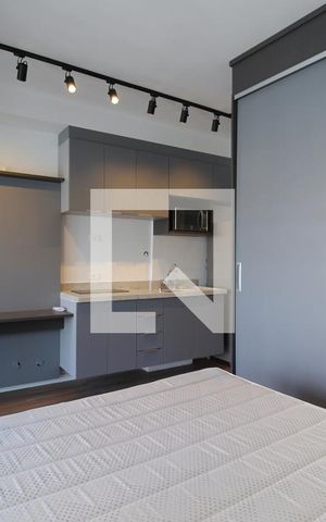 Studio à venda com 31m², 1 quarto e sem vagaSala/Quarto