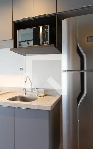 Studio à venda com 31m², 1 quarto e sem vagaCozinha