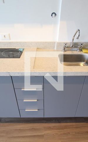 Studio à venda com 31m², 1 quarto e sem vagaCozinha