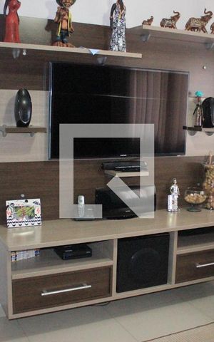 Casa de condomínio à venda com 150m², 3 quartos e 2 vagasSala