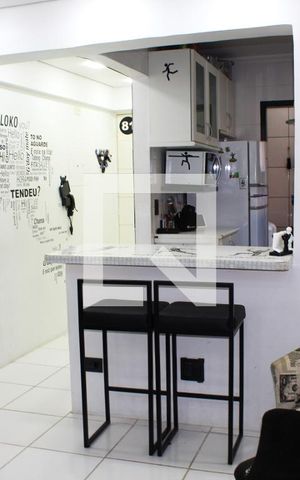 Apartamento à venda com 90m², 2 quartos e 2 vagasSala / Cozinha