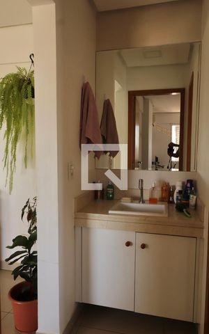 Apartamento para alugar com 51m², 1 quarto e 1 vaga Apartamento para alugar com 51m², 1 quarto e 1 vagaBanheiro