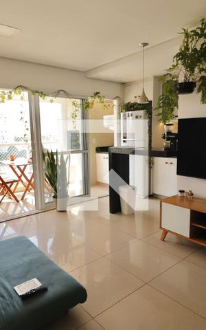 Apartamento para alugar com 51m², 1 quarto e 1 vaga Apartamento para alugar com 51m², 1 quarto e 1 vagaSala