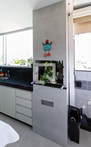 Apartamento à venda com 101m², 3 quartos e 1 vagaCobertura - Área de serviço