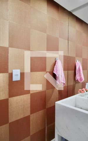 Apartamento para alugar com 80m², 1 quarto e 2 vagas Apartamento para alugar com 80m², 1 quarto e 2 vagasBanheiro Social