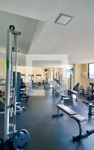 Apartamento para alugar com 80m², 1 quarto e 2 vagas Apartamento para alugar com 80m², 1 quarto e 2 vagasÁrea comum - Academia