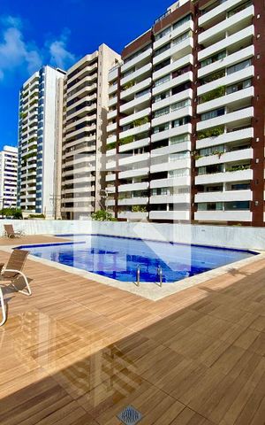 Apartamento para alugar com 80m², 1 quarto e 2 vagas Apartamento para alugar com 80m², 1 quarto e 2 vagasÁrea comum - Piscina