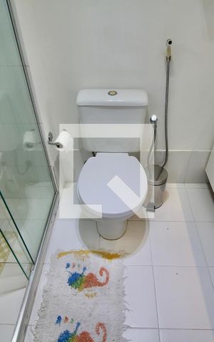 Apartamento para alugar com 80m², 1 quarto e 2 vagas Apartamento para alugar com 80m², 1 quarto e 2 vagasBanheiro da Suíte