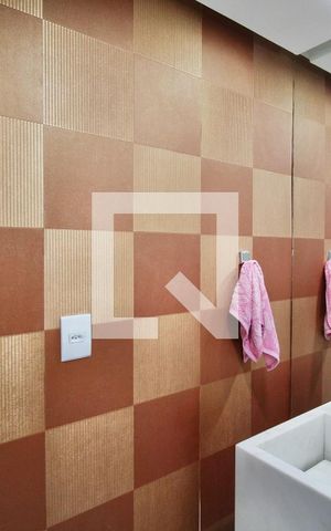 Apartamento para alugar com 80m², 1 quarto e 2 vagas Apartamento para alugar com 80m², 1 quarto e 2 vagasBanheiro Social