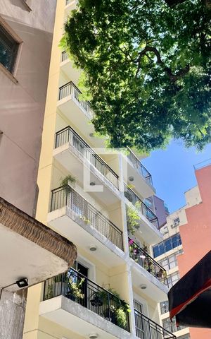 Studio para alugar com 46m², 1 quarto e sem vaga Studio para alugar com 46m², 1 quarto e sem vagaFachada do Prédio