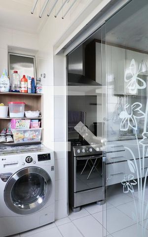 Apartamento à venda com 98m², 3 quartos e 2 vagasCozinha e Área de Serviço