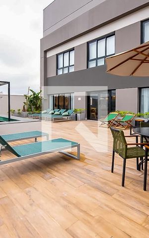 Studio à venda com 24m², 1 quarto e sem vagaÁrea comum - Piscina