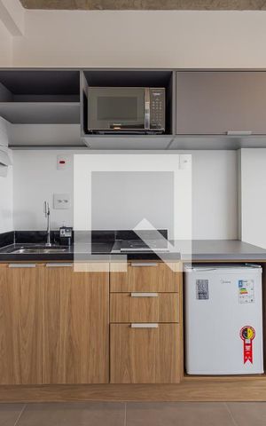 Studio para alugar com 29m², 1 quarto e sem vagaCozinha