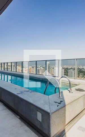 Studio para alugar com 29m², 1 quarto e sem vagaPiscina