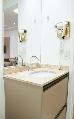 Studio à venda com 25m², 1 quarto e sem vaga Studio à venda com 25m², 1 quarto e sem vagaBanheiro