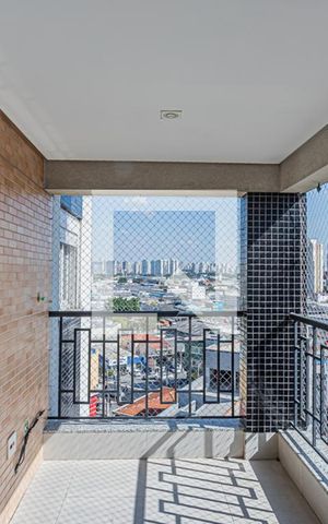 Apartamento à venda com 43m², 1 quarto e 1 vaga Apartamento à venda com 43m², 1 quarto e 1 vagaVaranda