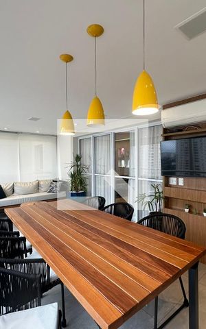 Apartamento para alugar com 171m², 3 quartos e 3 vagasSacada Gourmet