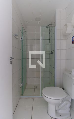 Apartamento para alugar com 37m², 1 quarto e sem vaga Apartamento para alugar com 37m², 1 quarto e sem vagaBanheiro