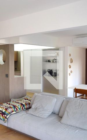 Apartamento para alugar com 87m², 1 quarto e 1 vagaSala