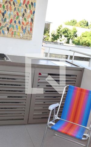Apartamento para alugar com 87m², 1 quarto e 1 vagaVaranda