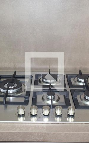 Apartamento para alugar com 87m², 1 quarto e 1 vagaCozinha - detalhe fogão