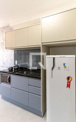 Studio para alugar com 25m², 1 quarto e sem vaga Studio para alugar com 25m², 1 quarto e sem vagaCozinha