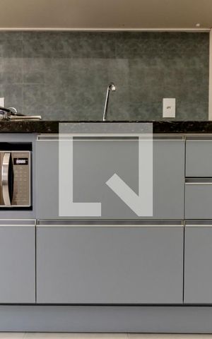 Studio para alugar com 25m², 1 quarto e sem vaga Studio para alugar com 25m², 1 quarto e sem vagaCozinha