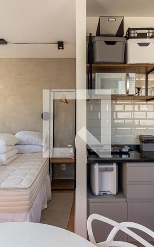 Studio à venda com 25m², 1 quarto e sem vaga Studio à venda com 25m², 1 quarto e sem vagaStudio
