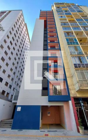 Apartamento para alugar com 24m², 1 quarto e sem vaga Apartamento para alugar com 24m², 1 quarto e sem vagaFachada