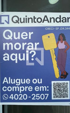Apartamento para alugar com 37m², 2 quartos e sem vaga Apartamento para alugar com 37m², 2 quartos e sem vagaPlaquinha