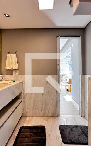 Apartamento à venda com 58m², 1 quarto e 1 vagaBanheiro