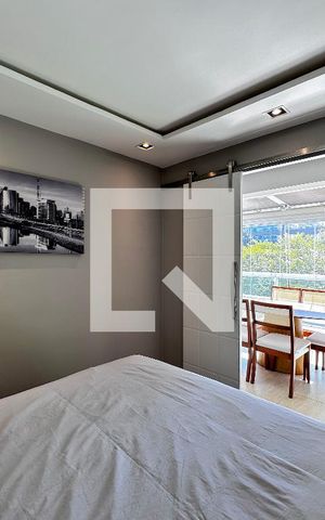 Apartamento à venda com 58m², 1 quarto e 1 vagaQuarto
