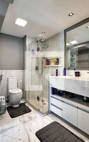 Apartamento à venda com 58m², 1 quarto e 1 vagaBanheiro