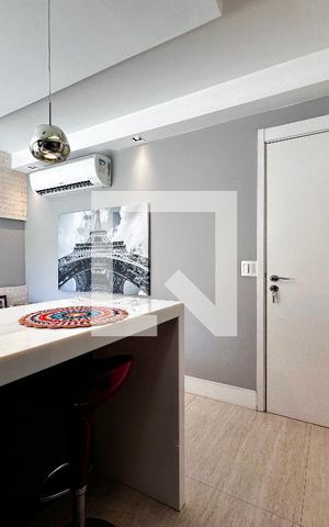 Apartamento à venda com 58m², 1 quarto e 1 vagaSala//Cozinha