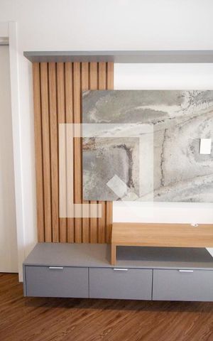 Apartamento para alugar com 41m², 1 quarto e 2 vagasSala