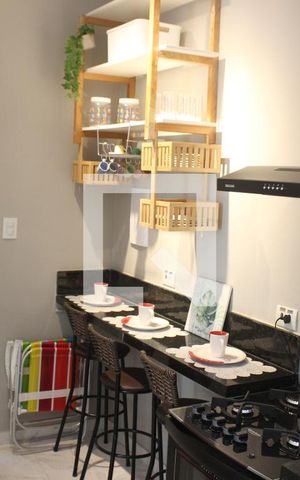 Apartamento para alugar com 40m², 1 quarto e 1 vagaCozinha