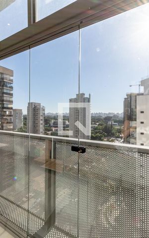 Studio para alugar com 31m², 1 quarto e sem vagaSacada