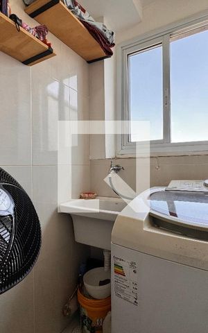 Apartamento à venda com 38m², 1 quarto e 1 vaga Apartamento à venda com 38m², 1 quarto e 1 vagaLavanderia