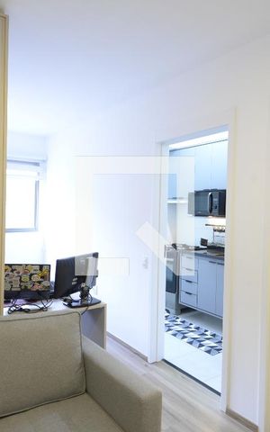 Studio à venda com 27m², 1 quarto e sem vagaSala