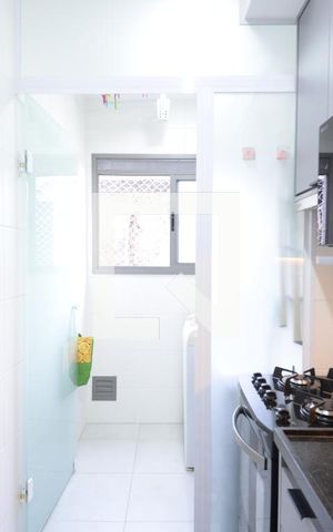 Studio à venda com 27m², 1 quarto e sem vagaCozinha