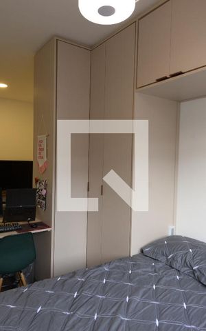 Studio à venda com 27m², 1 quarto e sem vagaQuarto
