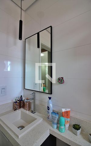Apartamento à venda com 50m², 2 quartos e 2 vagasBanheiro Social