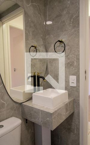 Apartamento à venda com 44m², 2 quartos e 1 vaga Apartamento à venda com 44m², 2 quartos e 1 vagaBanheiro
