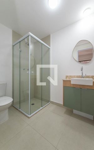 Studio à venda com 30m², 1 quarto e sem vaga Studio à venda com 30m², 1 quarto e sem vagaBanheiro