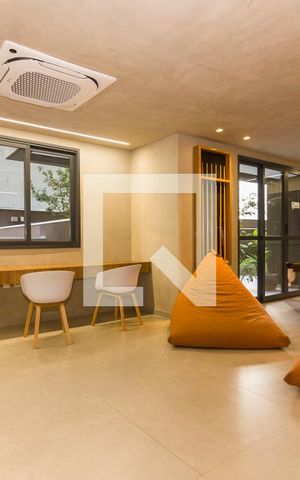 Studio à venda com 25m², 1 quarto e sem vagaÁrea comum - Espaço de Jogos