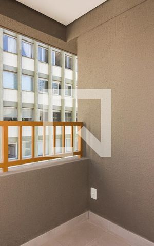 Studio à venda com 25m², 1 quarto e sem vagaVaranda