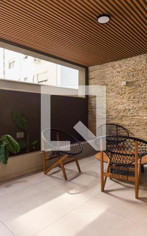 Studio à venda com 25m², 1 quarto e sem vagaÁrea comum - Área Gourmet