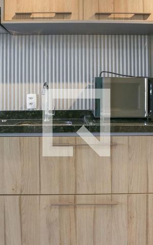 Studio para alugar com 27m², 1 quarto e sem vaga Studio para alugar com 27m², 1 quarto e sem vagaCozinha