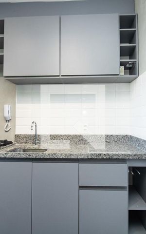 Apartamento à venda com 32m², 1 quarto e sem vaga Apartamento à venda com 32m², 1 quarto e sem vagaCozinha, panorâmica