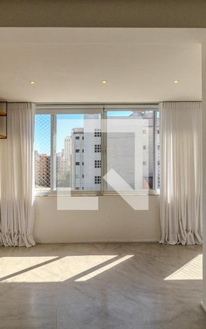 Apartamento para alugar com 88m², 1 quarto e sem vagaSala
